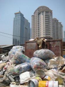 desechos sólidos de la capital